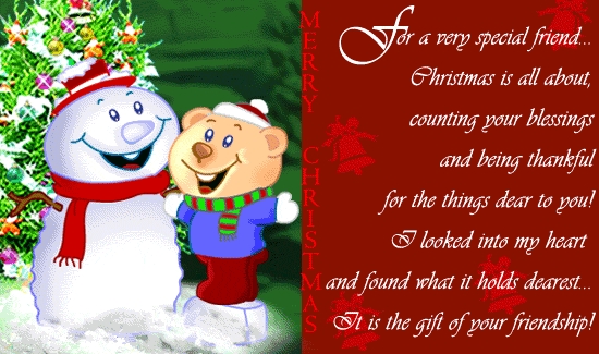 Lovely Christmas Greeting Card