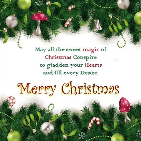 wishes greetings for christmas