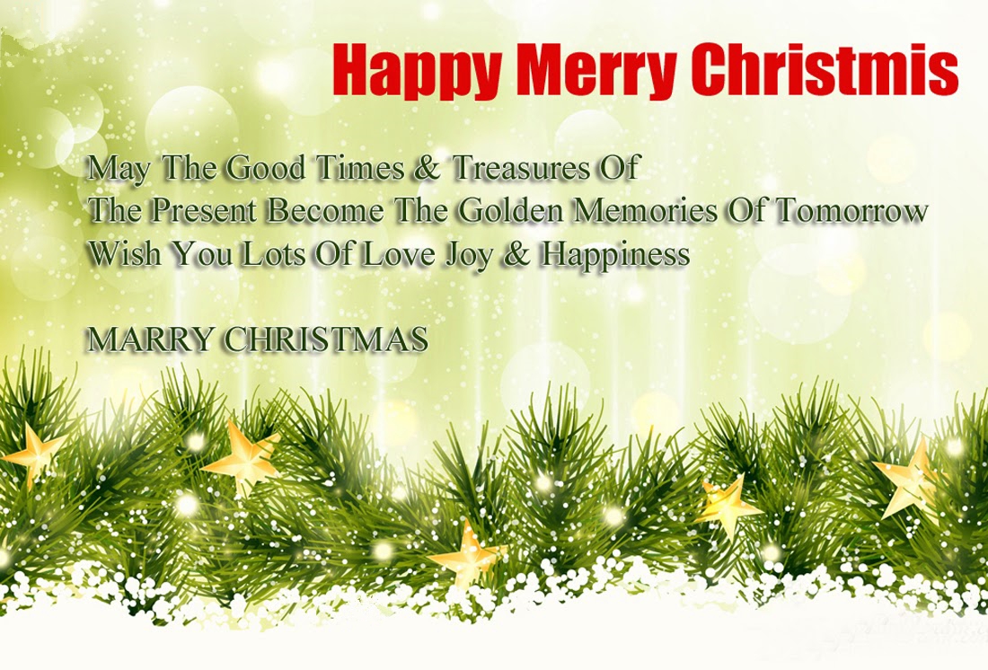 online merry christmas greetings message to a friend
